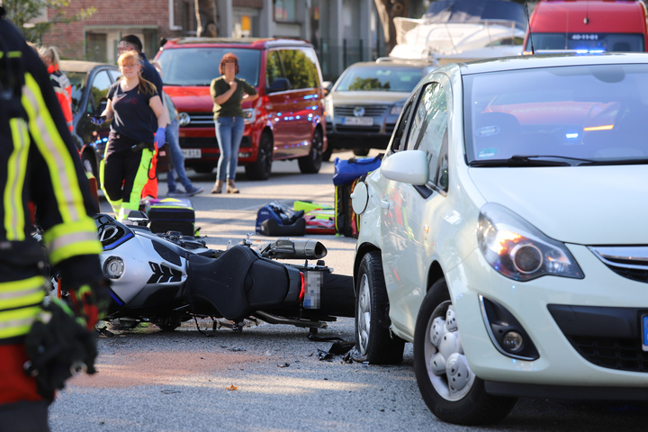 Motorrad Unfall