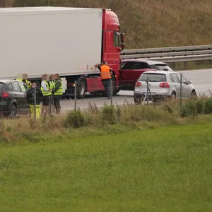 Am Dienstagnachmittag kam es auf der A7 zu einem Unfall.