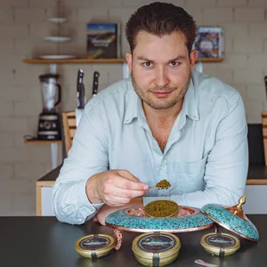 Arwin Kouhestani Farouji (29) beliefert Sterneköche und Superreiche mit Kaviar.