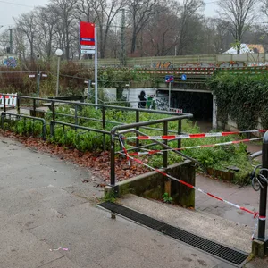 Der Bahnhof Wandsbek wurde bereits 2021 stillgelegt. Der Fußgänger-Tunnel soll jetzt bald gesperrt werden.