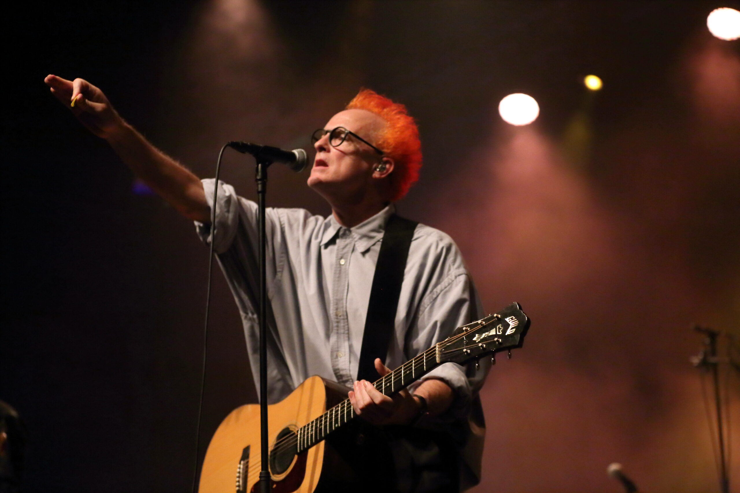 Fran Healy von Travis beim Konzert im „Huxleys Neue Welt“ in Berlin am 4. September 2024.