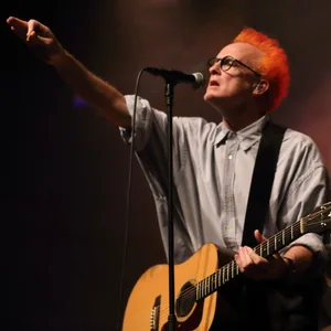 Fran Healy von Travis beim Konzert im „Huxleys Neue Welt“ in Berlin am 4. September 2024.