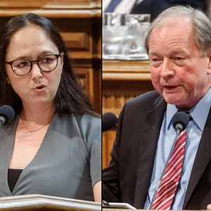 Jennifer Jasberg und Dirk Nockemann