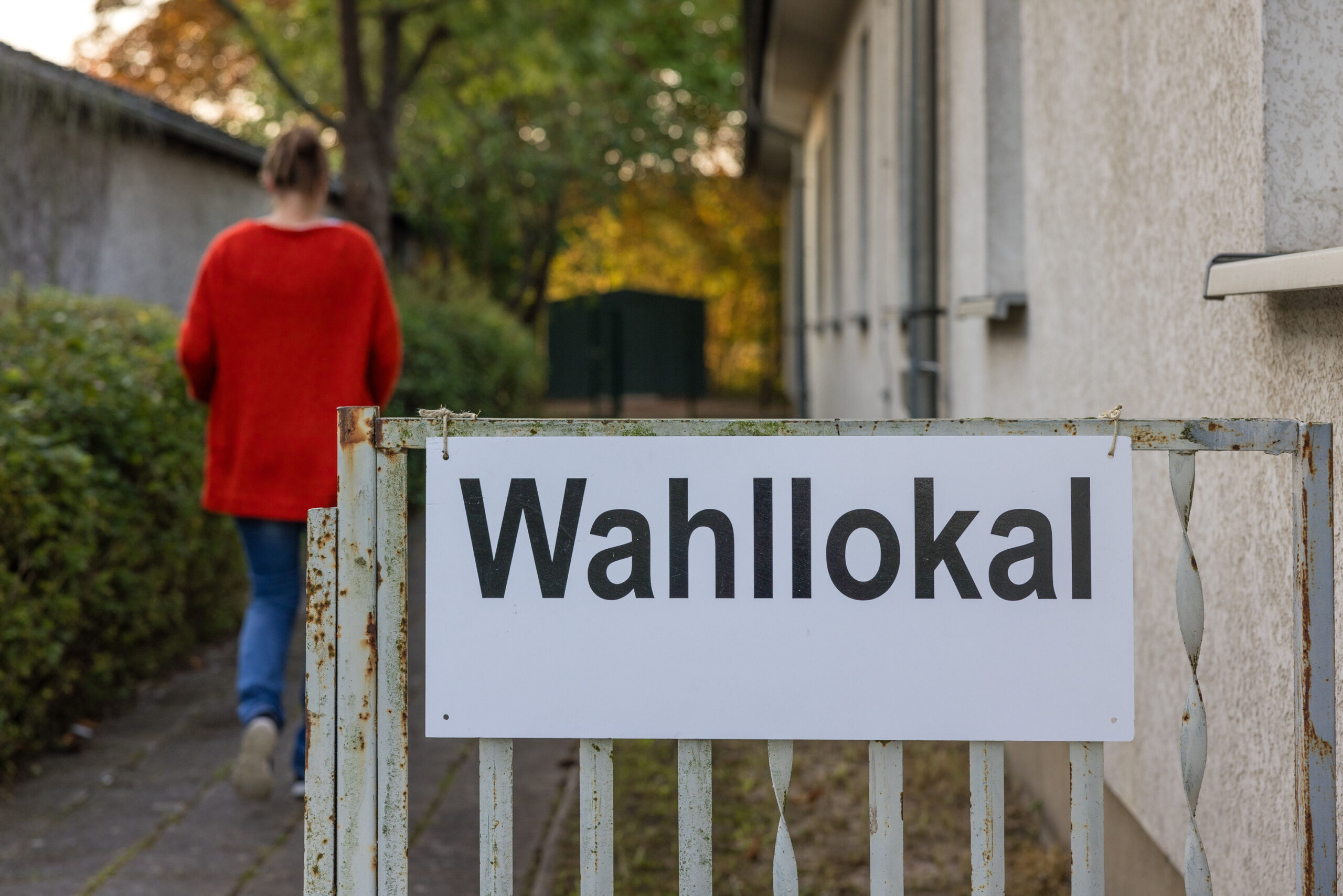 Wahllokal in Potsdam