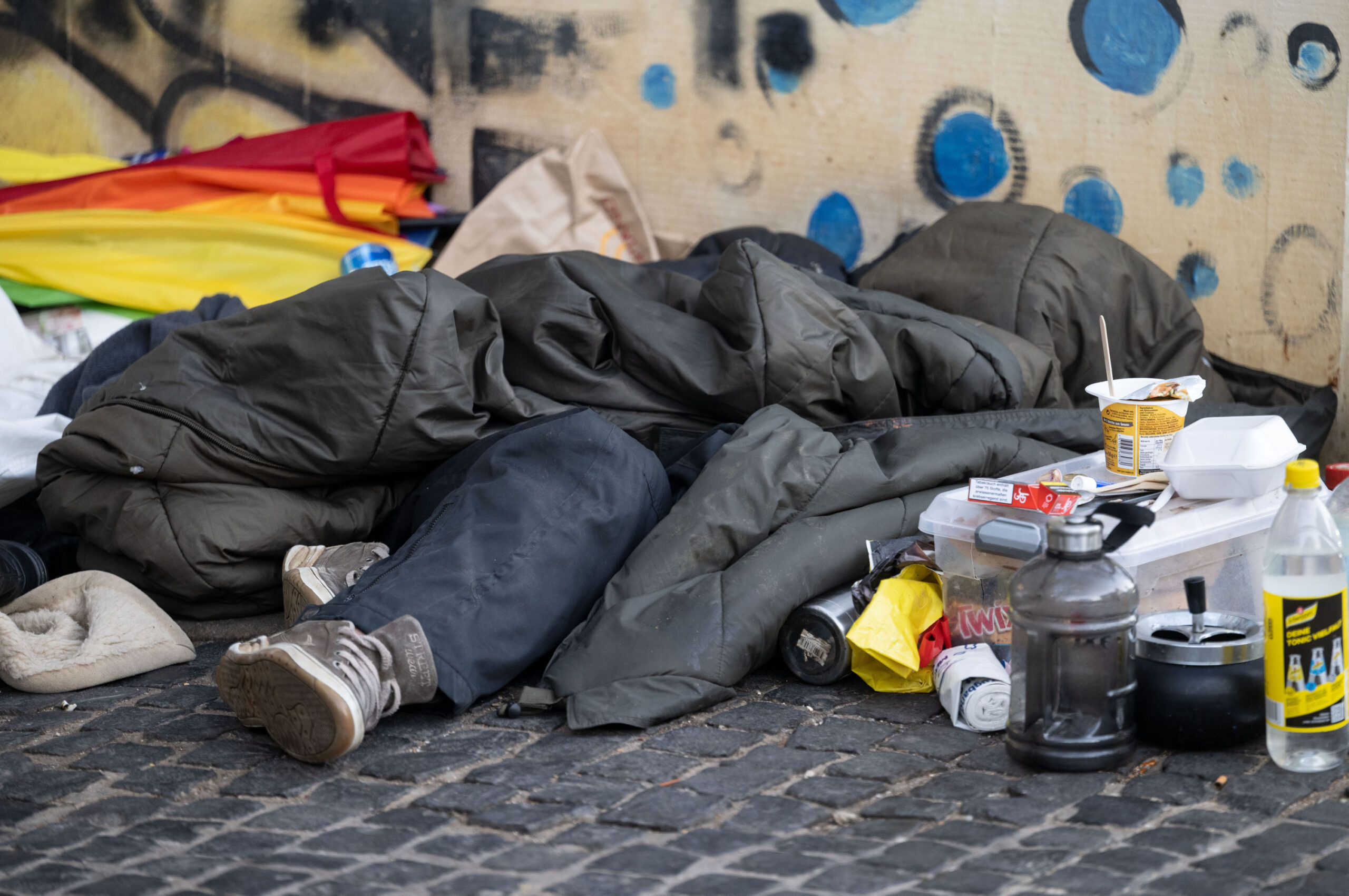 In Hamburg sind seit November 48 Obdachlose gestorben (Symbolbild).