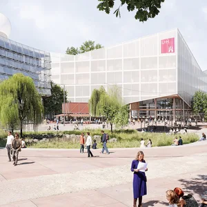 Die Universität Hamburg wird mit Forschungseinrichtungen in das neue Quartier am Volkspark ziehen.