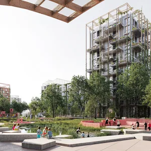 Insgesamt sollen in dem neuen Quartier 3800 Wohnungen entstehen.