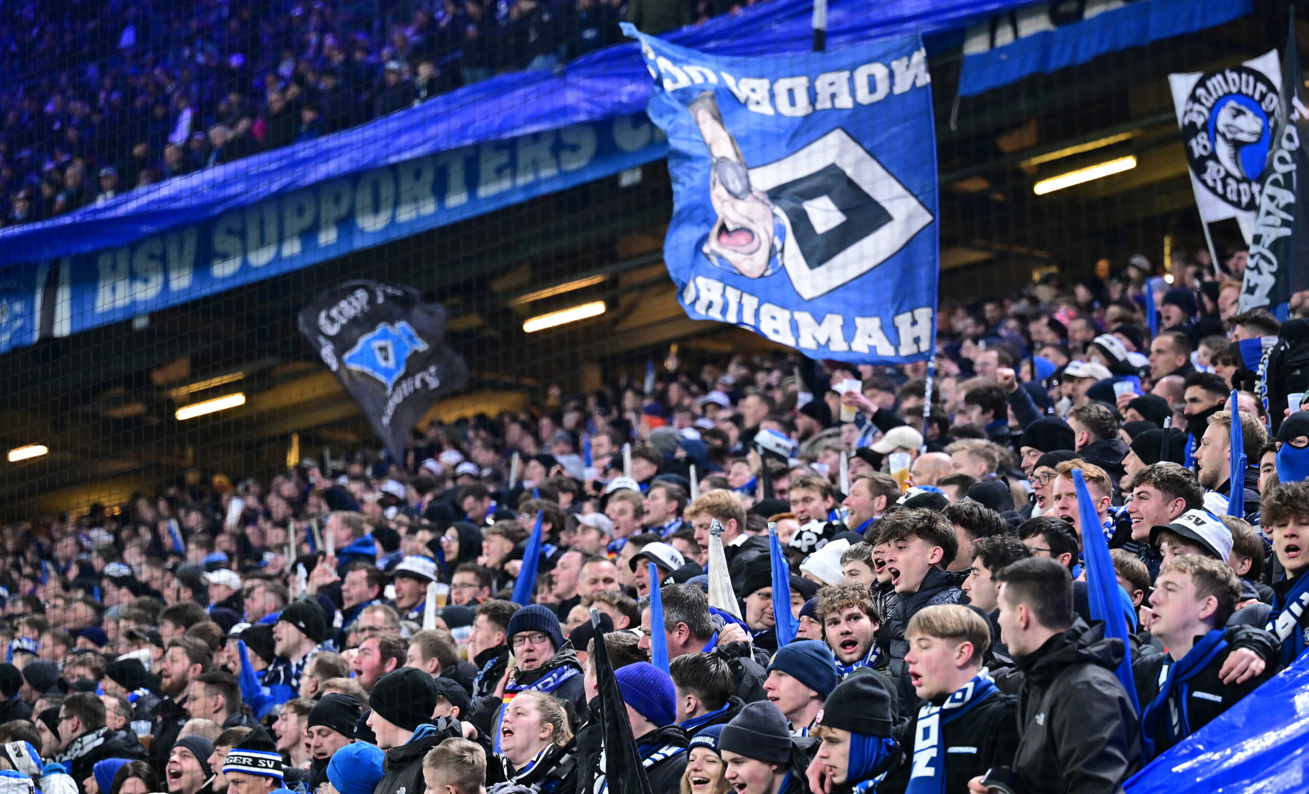 Voll und laut ist es bei den HSV-Heimspielen im Volksparkstadion nicht nur auf der Nordtribüne.