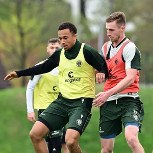 Eric da Silva Moreira und Tjark Scheller im Training