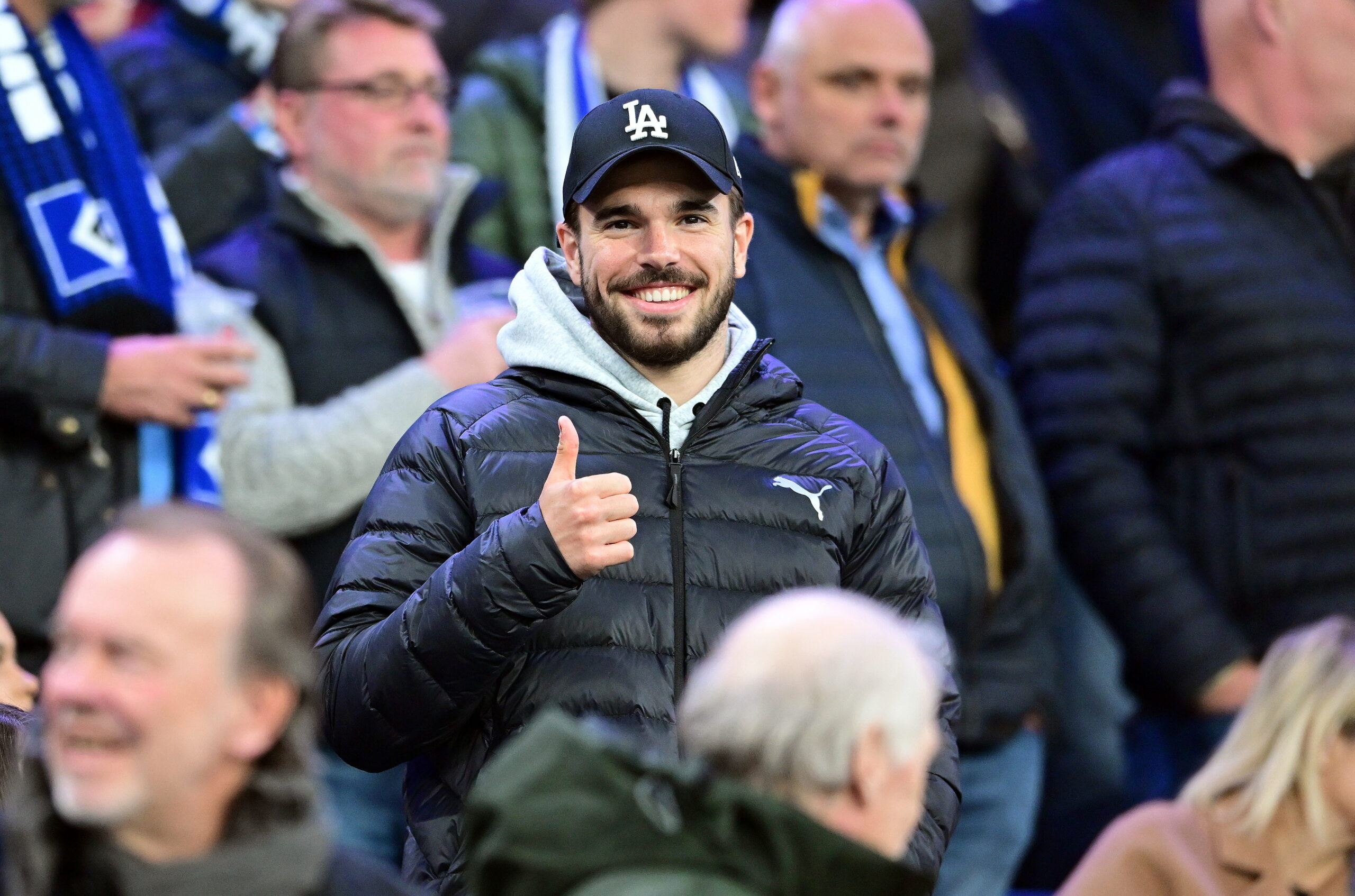 Mario Vuskovic kann wieder lachen - der zurzeit gesperrte Kroate hat eine Zukunft beim HSV.