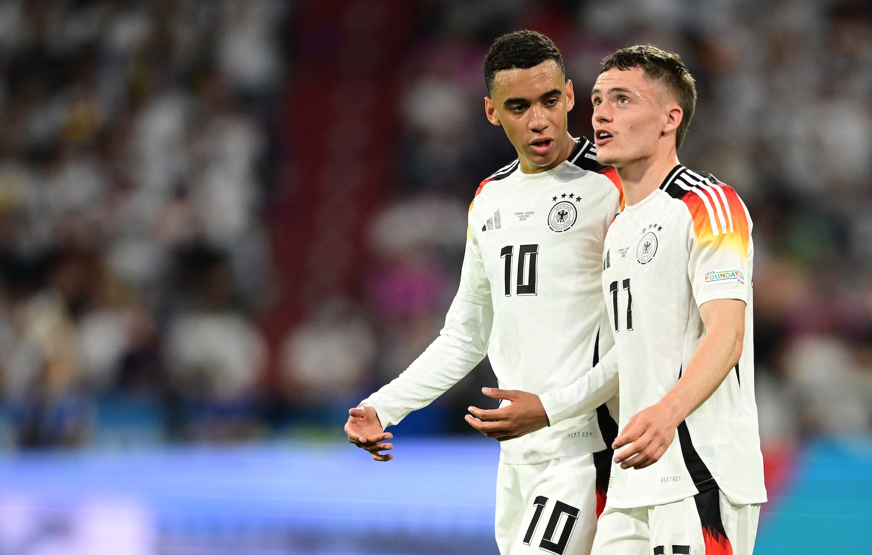 Florain Wirtz und Jamal Musiala Seite an Seite in der DFB-Auswahl