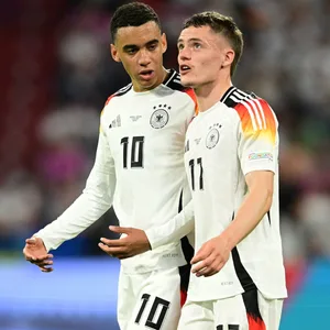 Jamal Musiala und Florian Wirtz