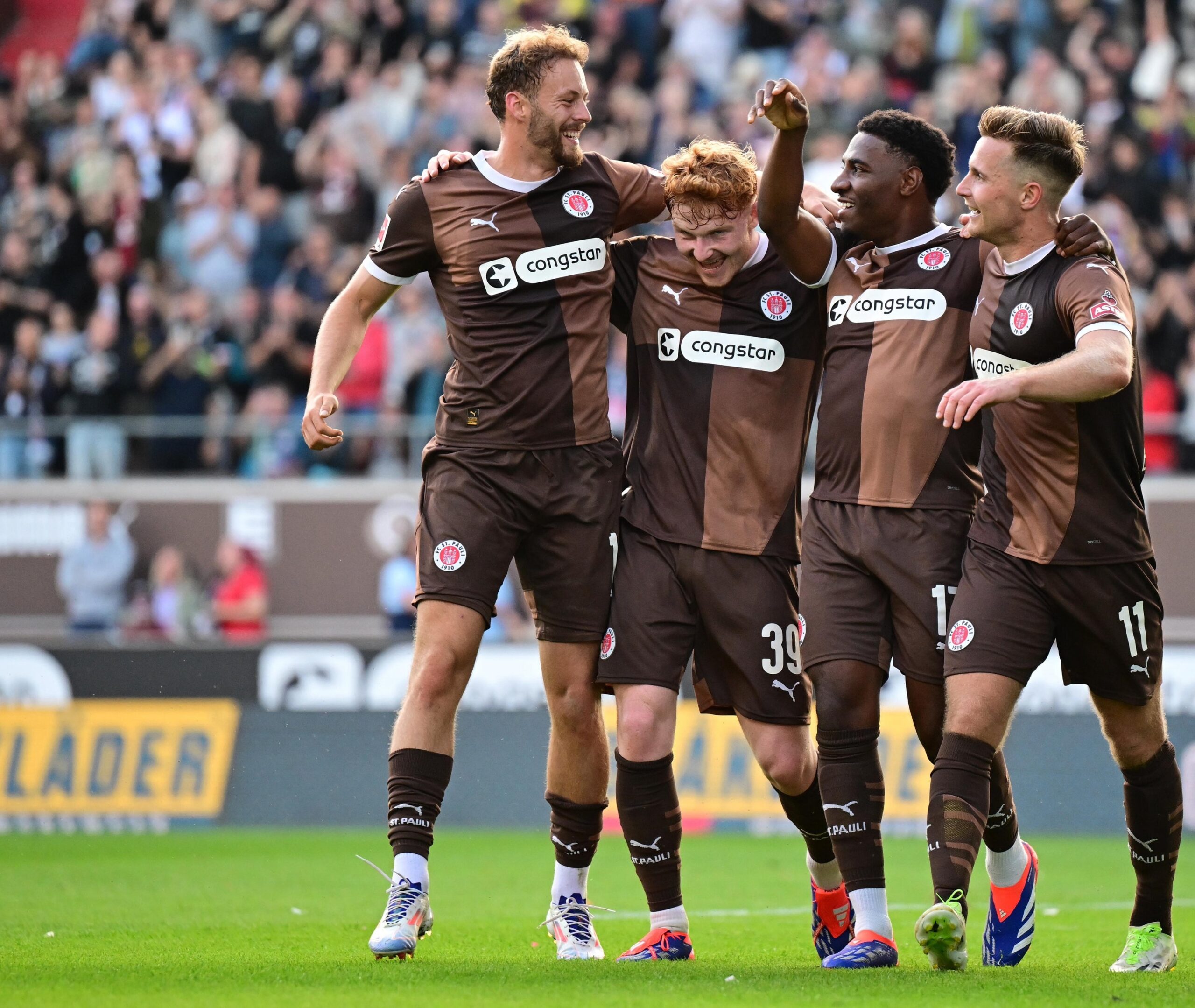 Torjubel beim FC St. Pauli