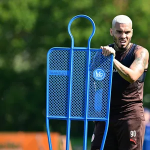 Maurides beim Training
