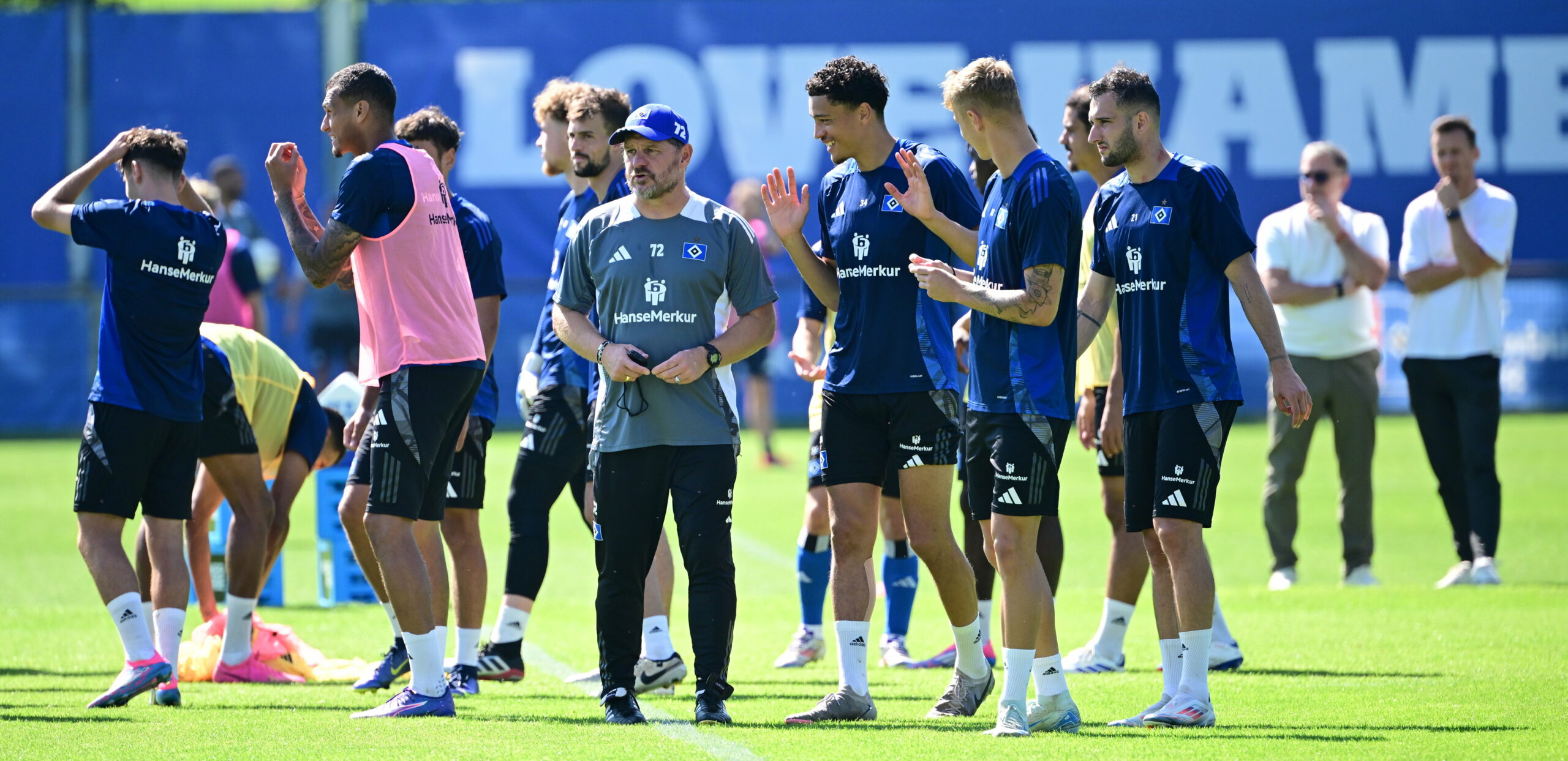 Auf dem Trainingsplatz war es beim HSV zuletzt sehr voll. Das soll sich nun ändern