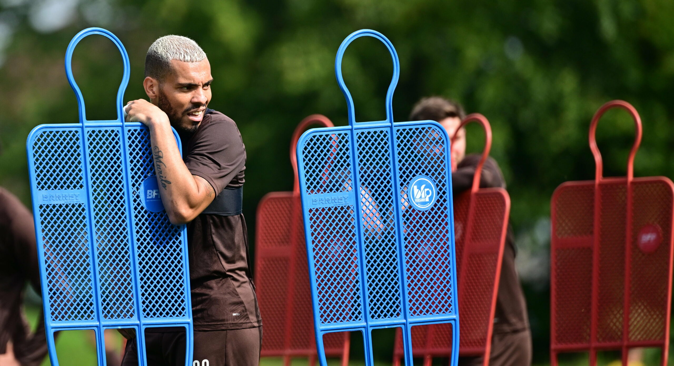 Maurides im Training des FC St. Pauli