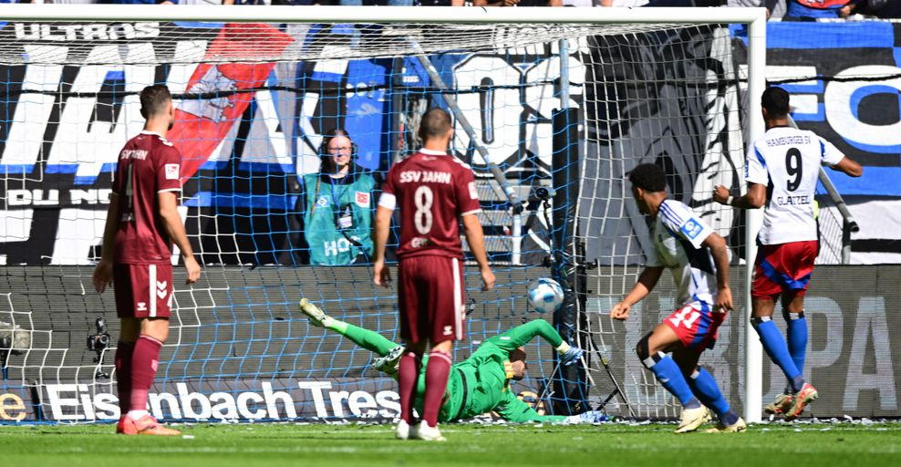 Ransford Königsdörffer trifft gegen Regensburg