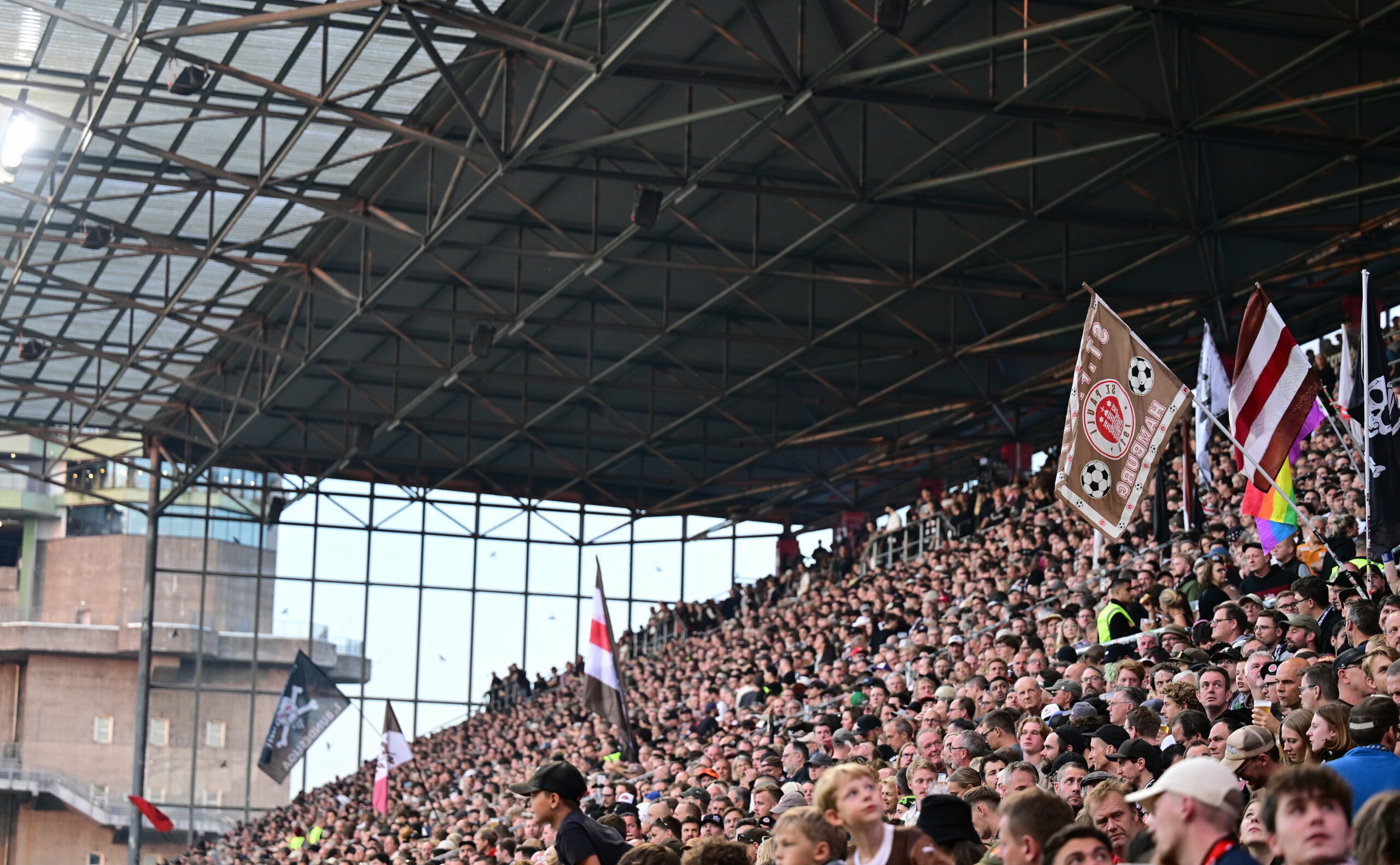 St. Pauli-Fans am Millerntor