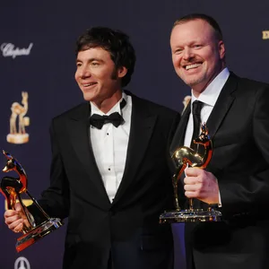 Michael „Bully“ Herbig (l.) und Stefan Raab