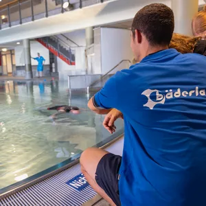 Nichtschwimmerbecken des Billebads in Bergedorf