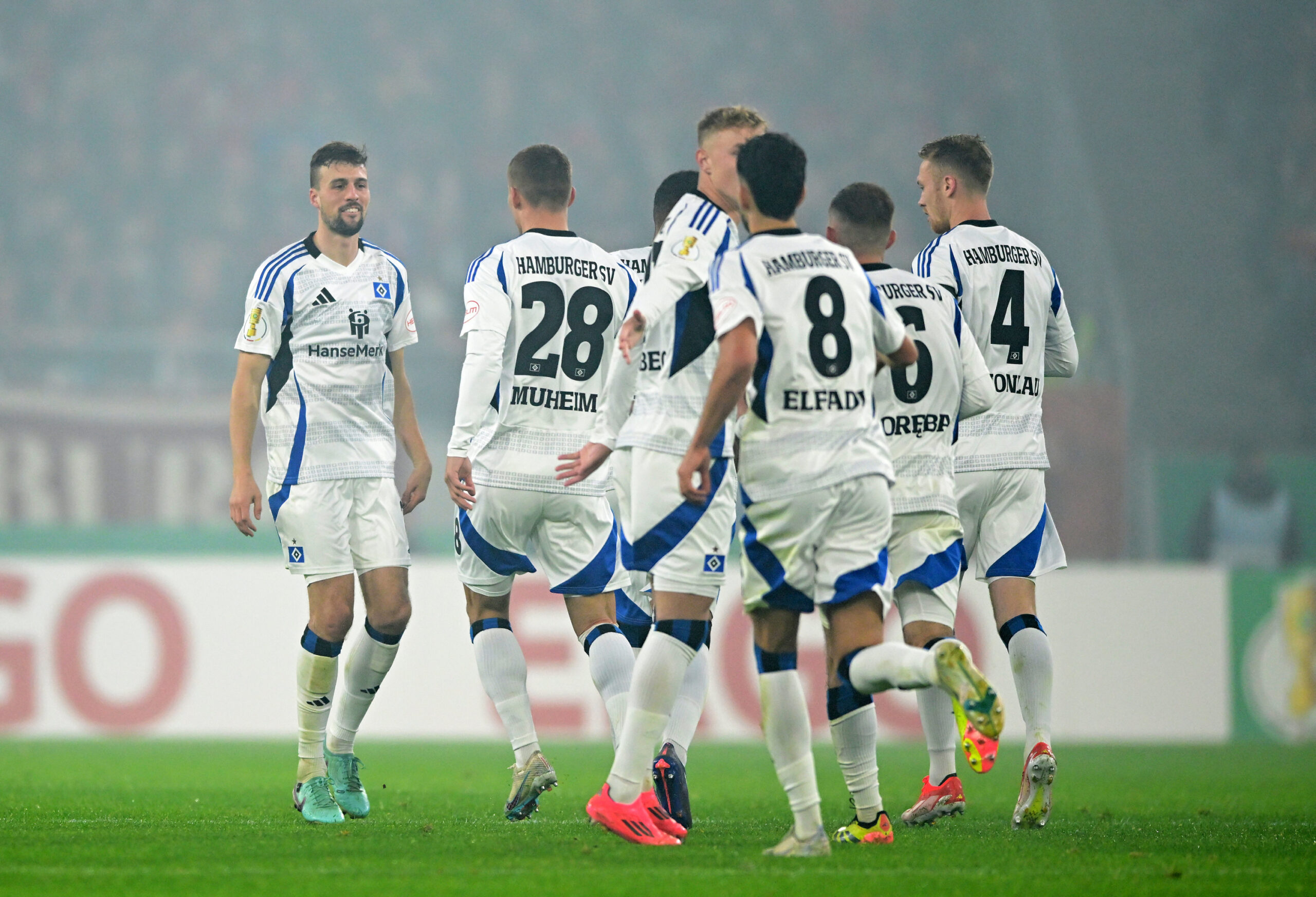 HSV-Spieler in Freiburg