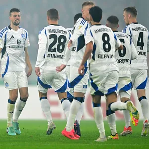 HSV-Spieler in Freiburg