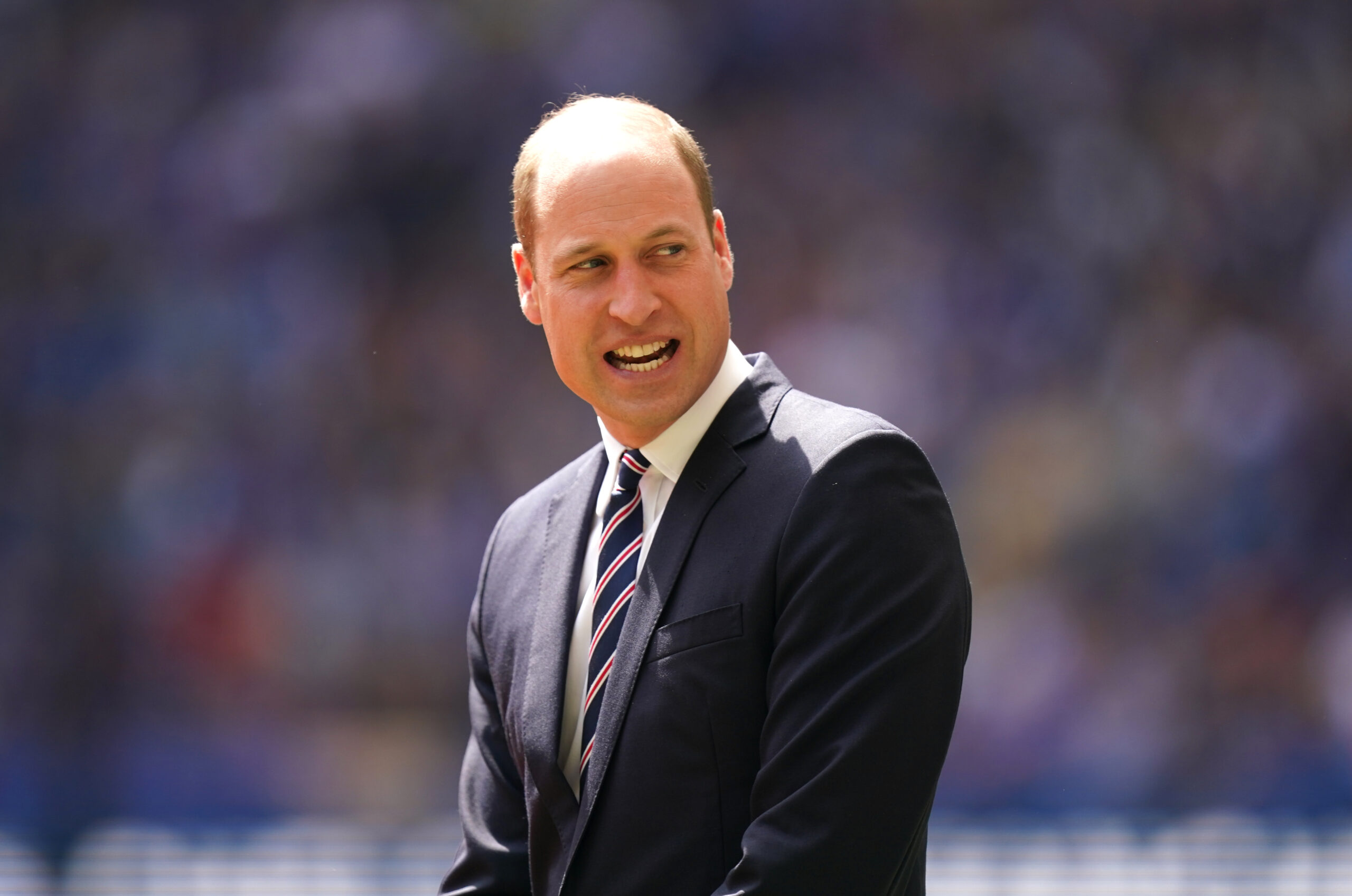 Prinz William im Wembley Stadion