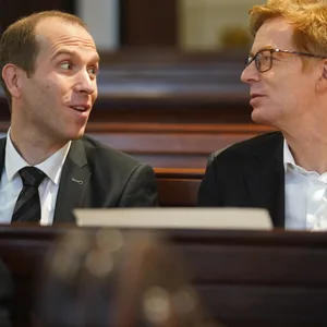 Dennis Thering (CDU) und Dirk Kienscherf (SPD)