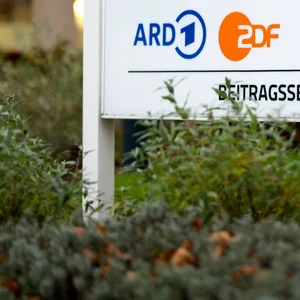Der Eingang des ARD ZDF Deutschlandradio Beitragsservice