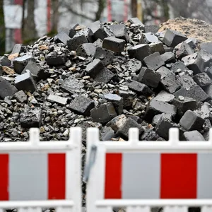 Baustelle Straßenarbeiten
