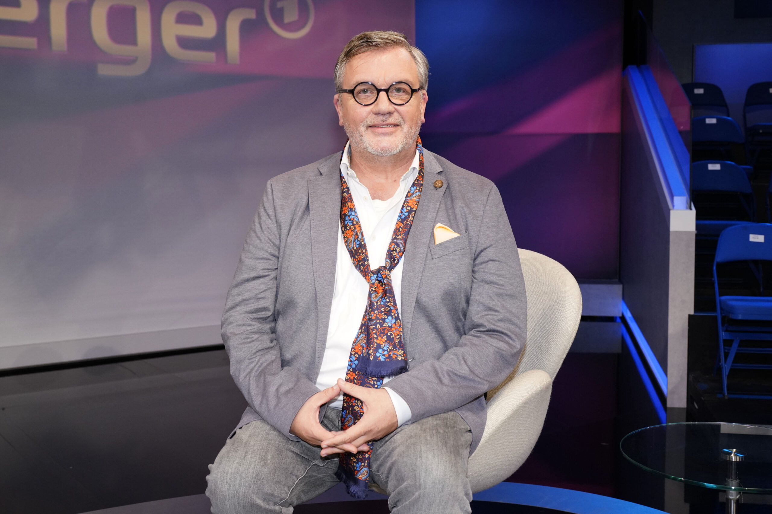 Hape Kerkeling in der ARD-Talkshow „Maischberger“.