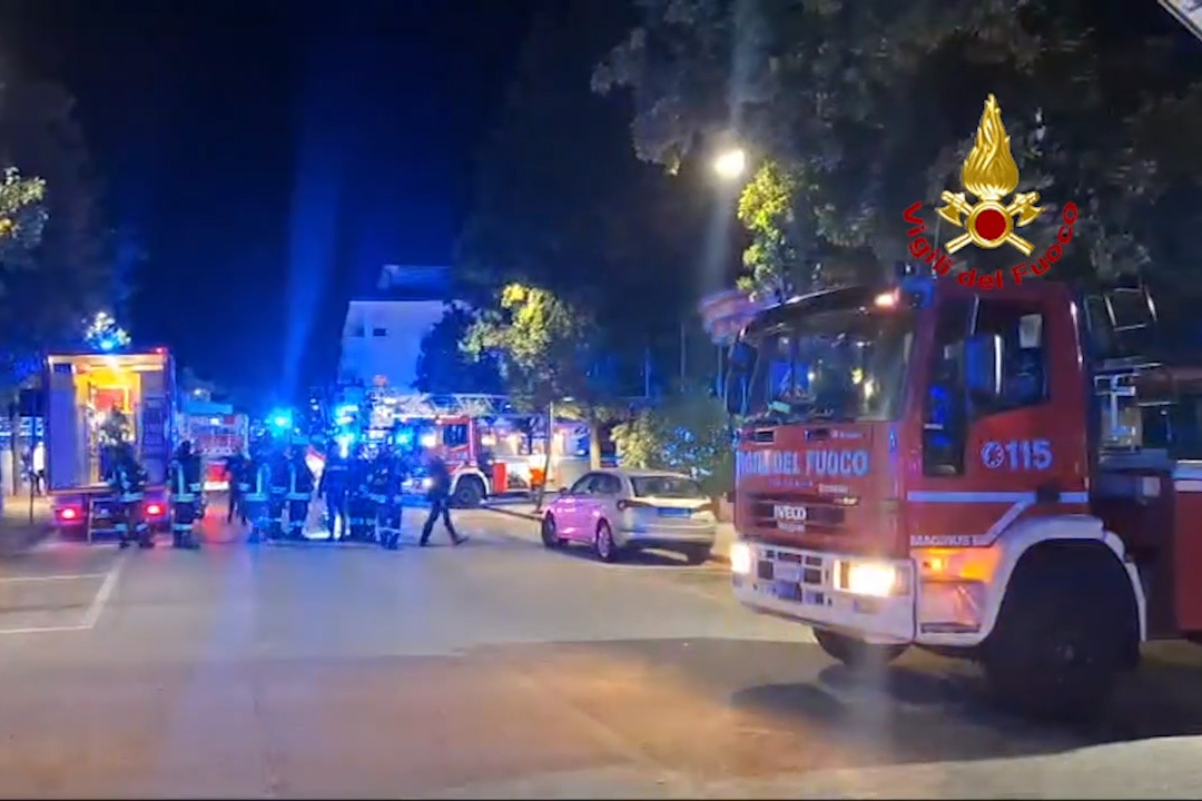 In der norditalienischen Stadt Abano Terme ist in der Nacht in einem Hotel ein Feuer ausgebrochen.