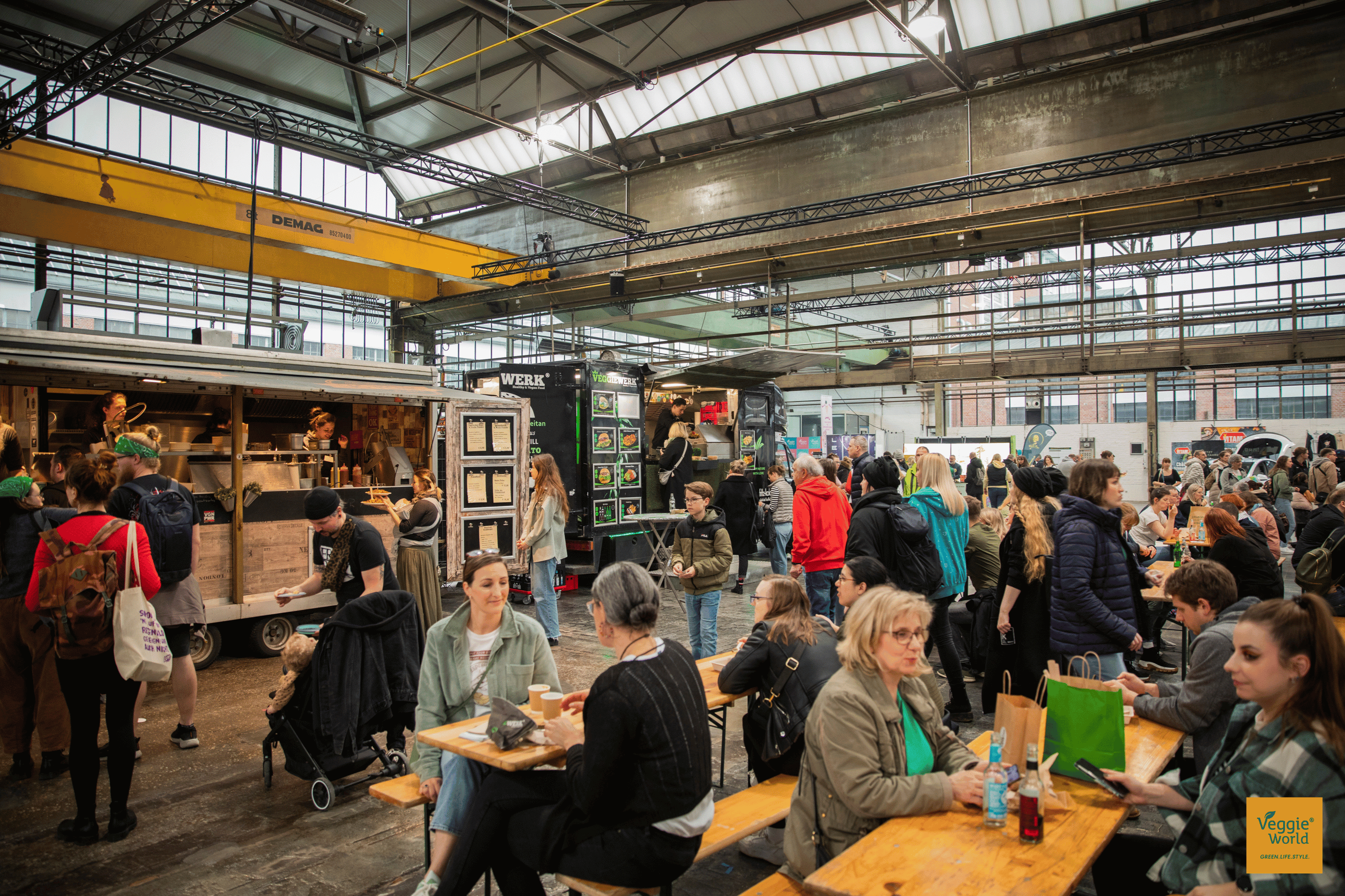 Veggieworld in der Messehalle Schnelsen