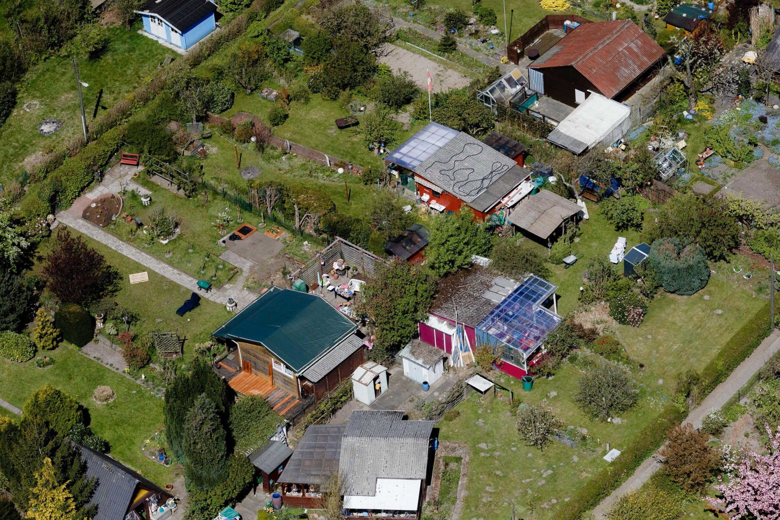 Der Angriff ereignete sich im Kleingarten des Opfers in Groß Borstel (Symbolbild)