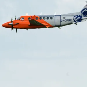 Flugzeug in der Luft