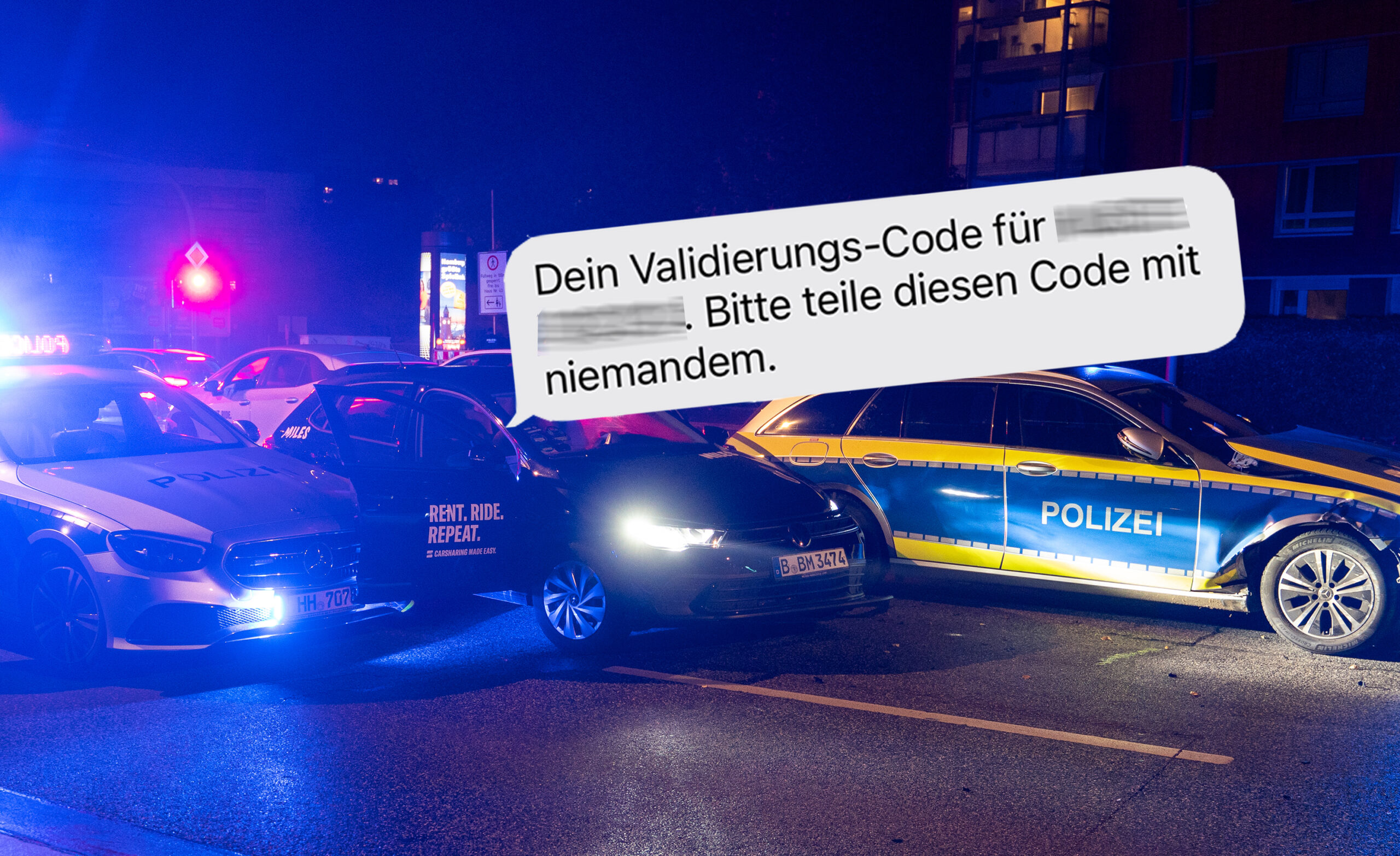 Häufig kommen minderjährige Fahrer an die Accounts der Eltern oder Geschwister. Sie nutzen einfach die Log-in-Daten und warten auf die SMS mit dem Zahlcode.