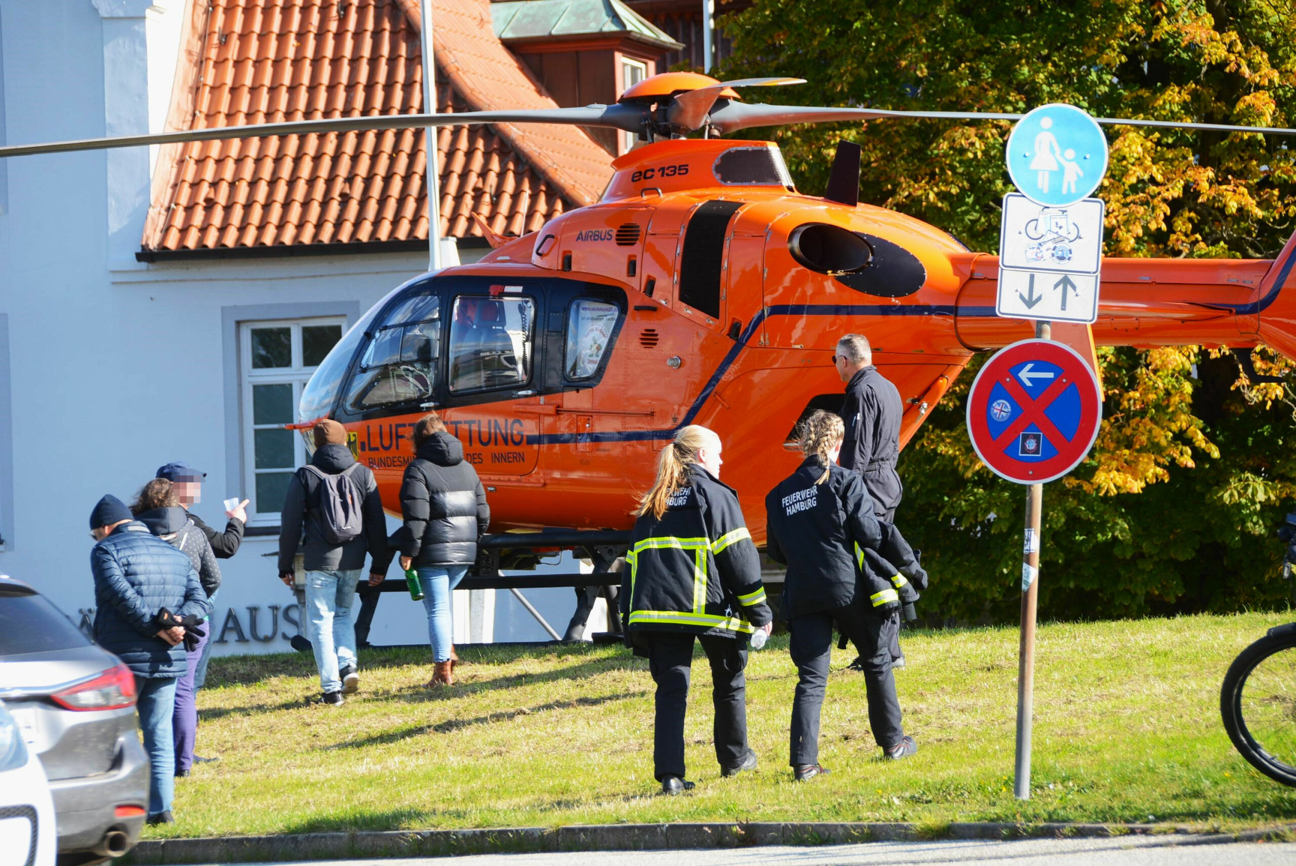 Ein Siebenjähriger wurde am Sonntag bei einem Unfall mit einem Motorrad schwer verletzt.