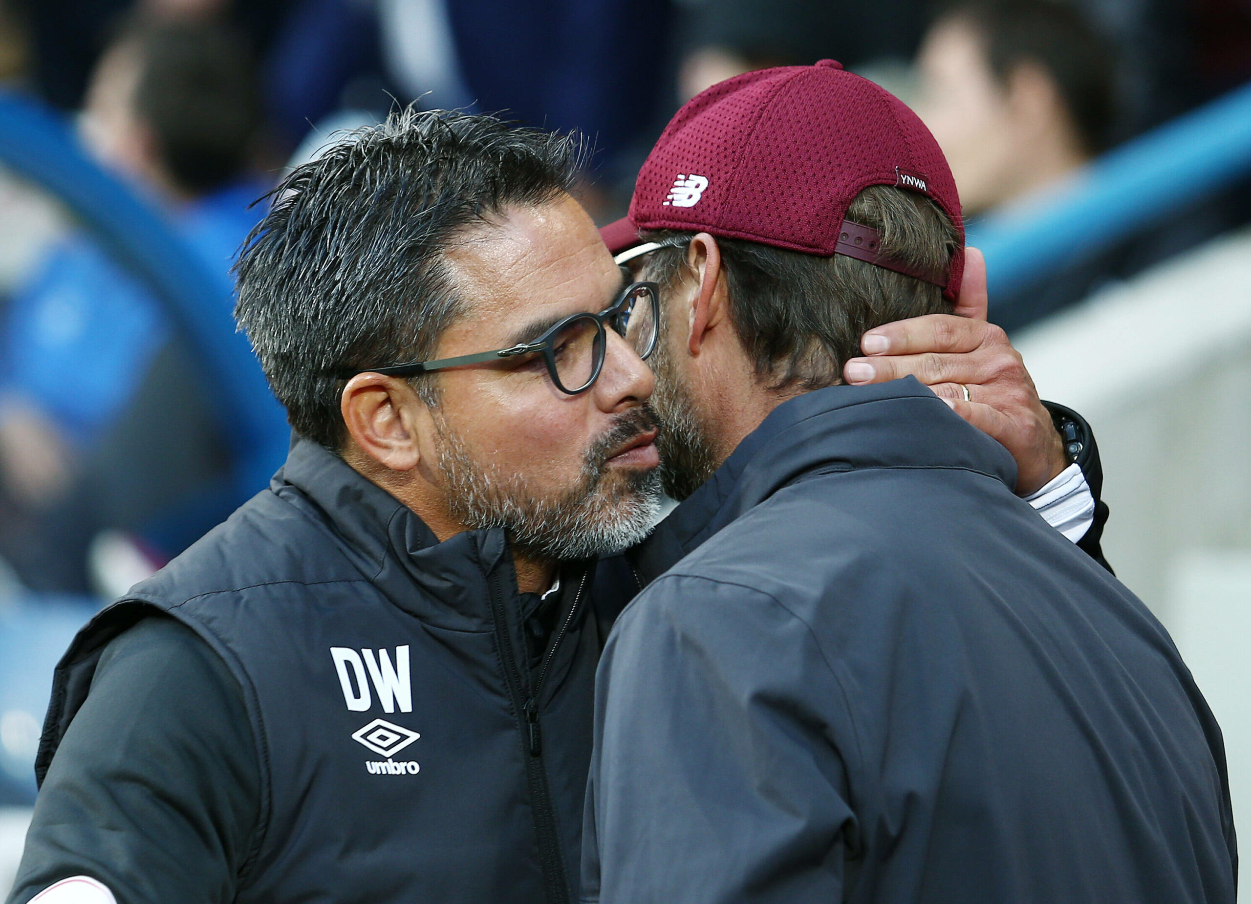 David Wagner umarmt Jürgen Klopp