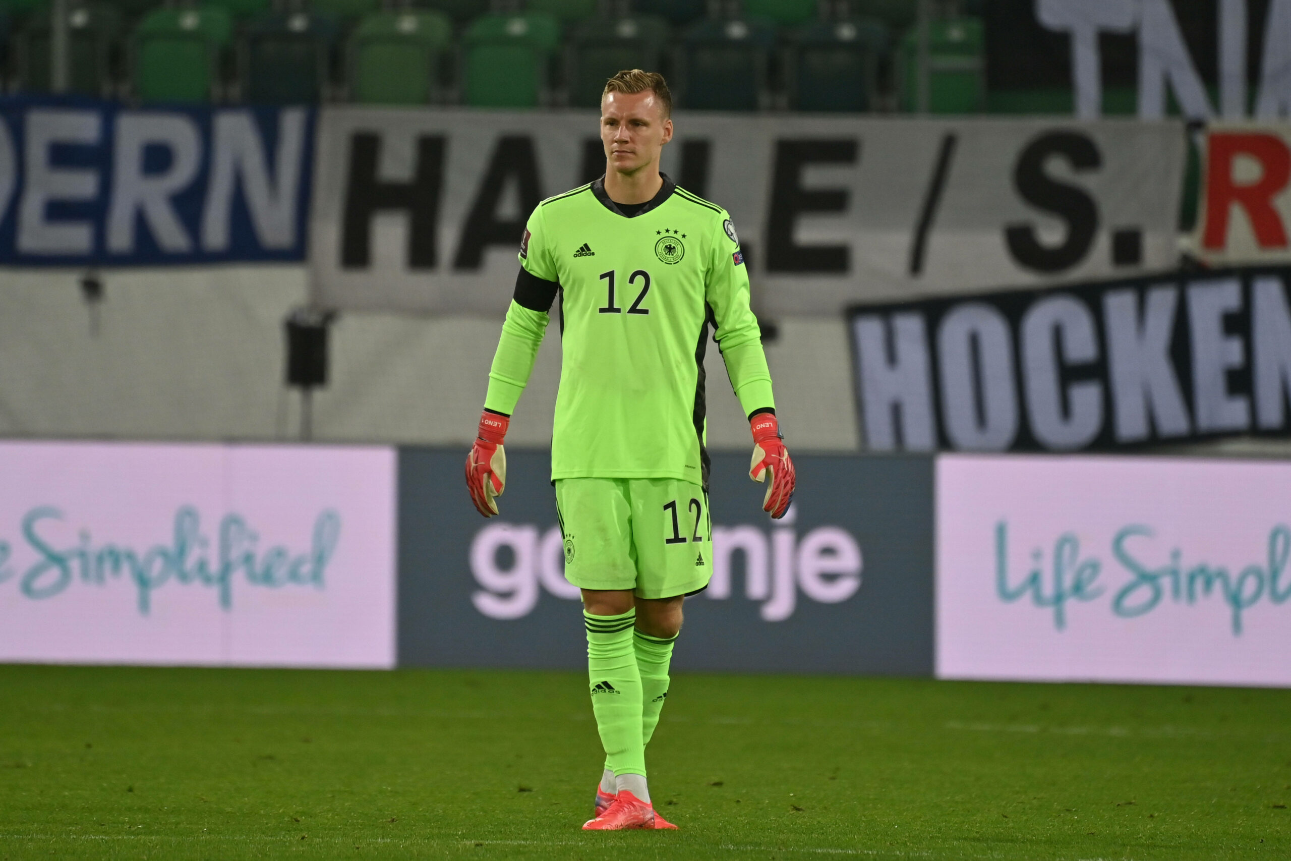 Bernd Leno im Tor der Nationalmannschaft