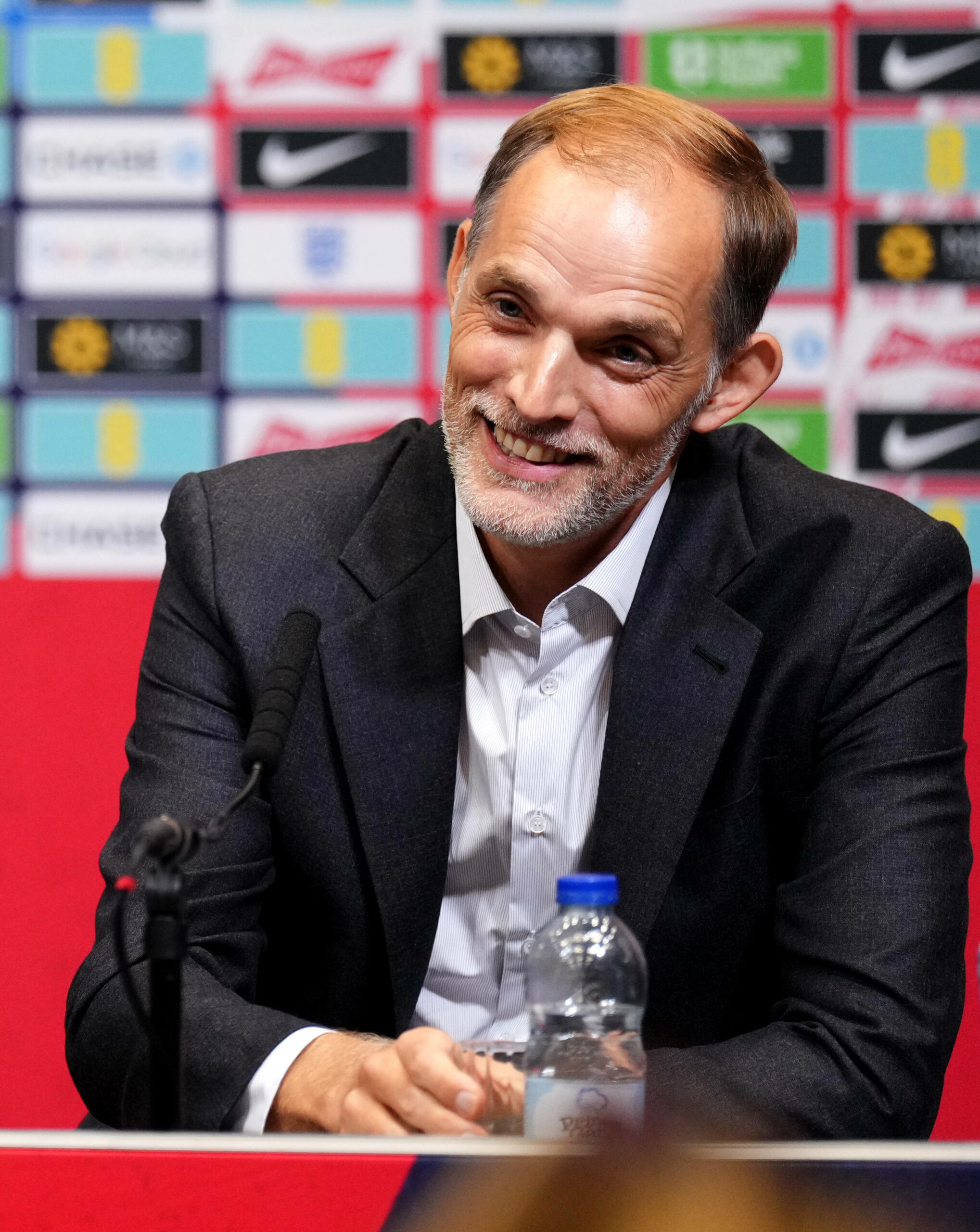 Thomas Tuchel bei seiner Vorstellung als Englands Nationaltrainer