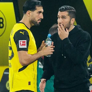 Emre Can im Gespräch mit Nuri Sahin