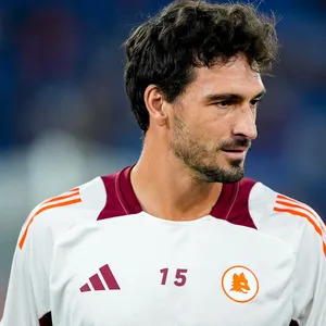 Mats Hummels beim Aufwärmen