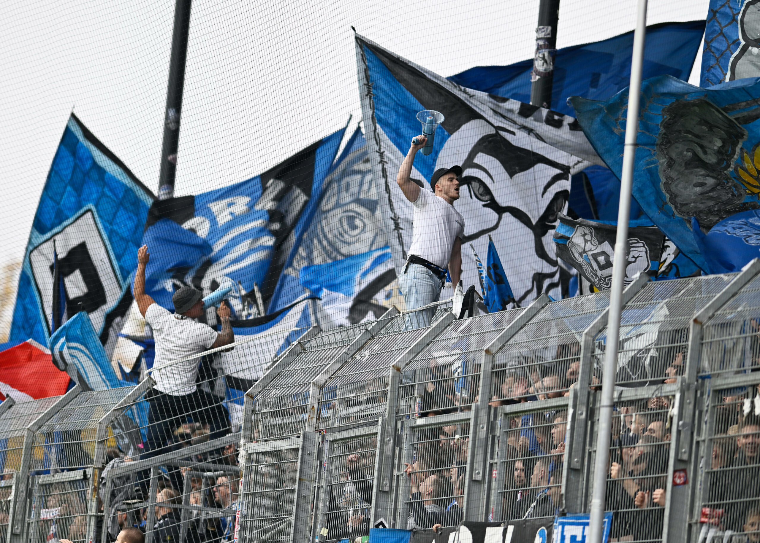 HSV-Fans in Elversberg