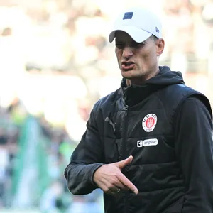 Alexander war zufrieden mit der Leistung des FC St. Pauli aber nicht mit dem Ergebnis.
