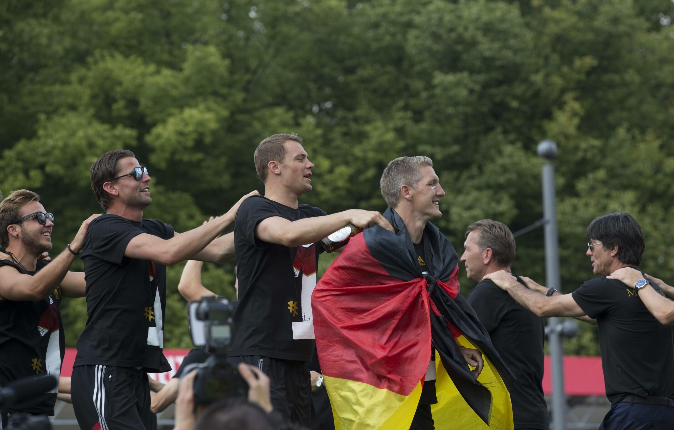 Roman Weidenfeller, Manuel Neuer, Bastian Schweinsteiger