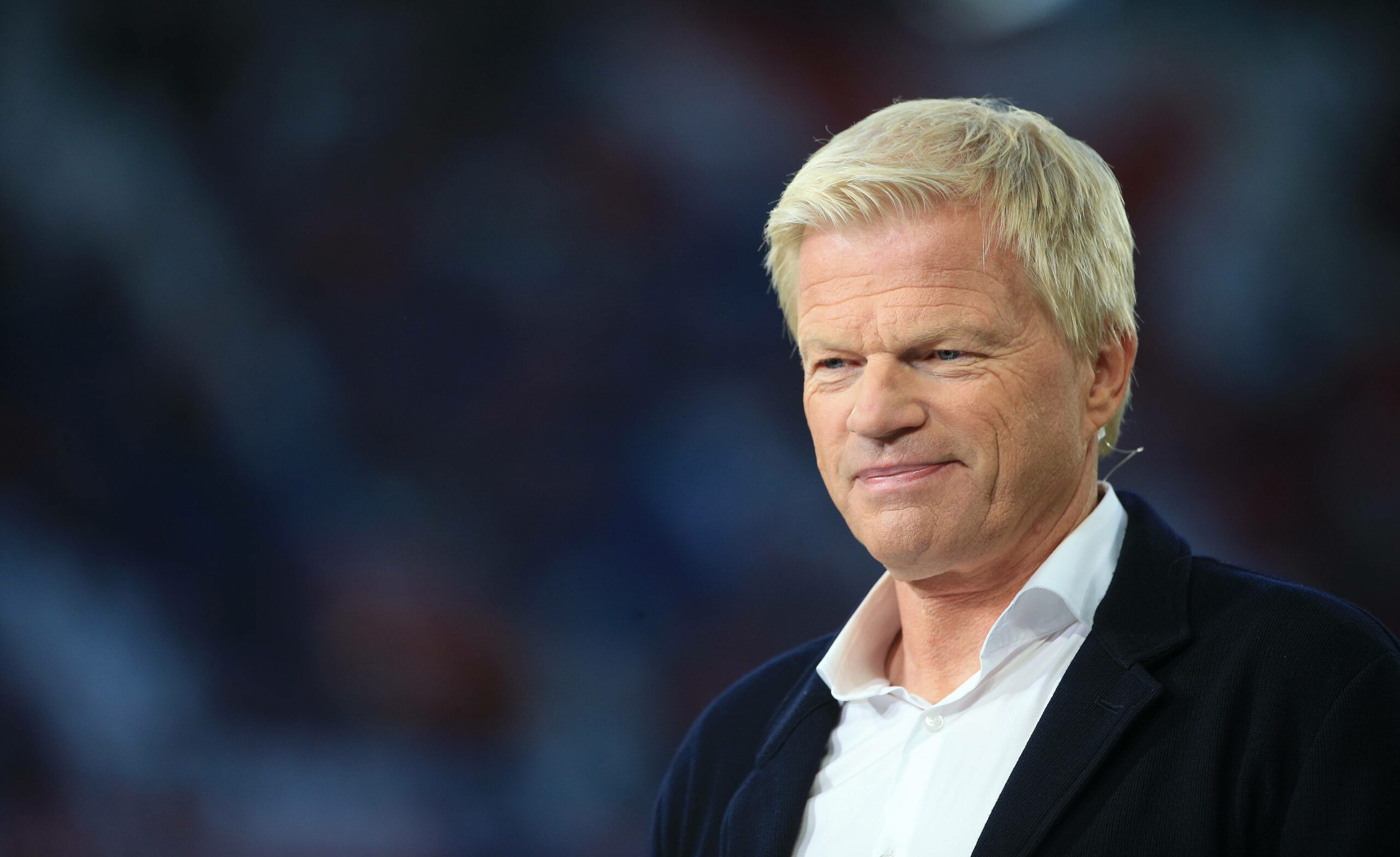 Oliver Kahn beim Interview