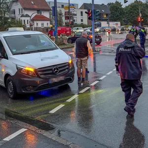 Die Unfallstelle in Rahlstedt.