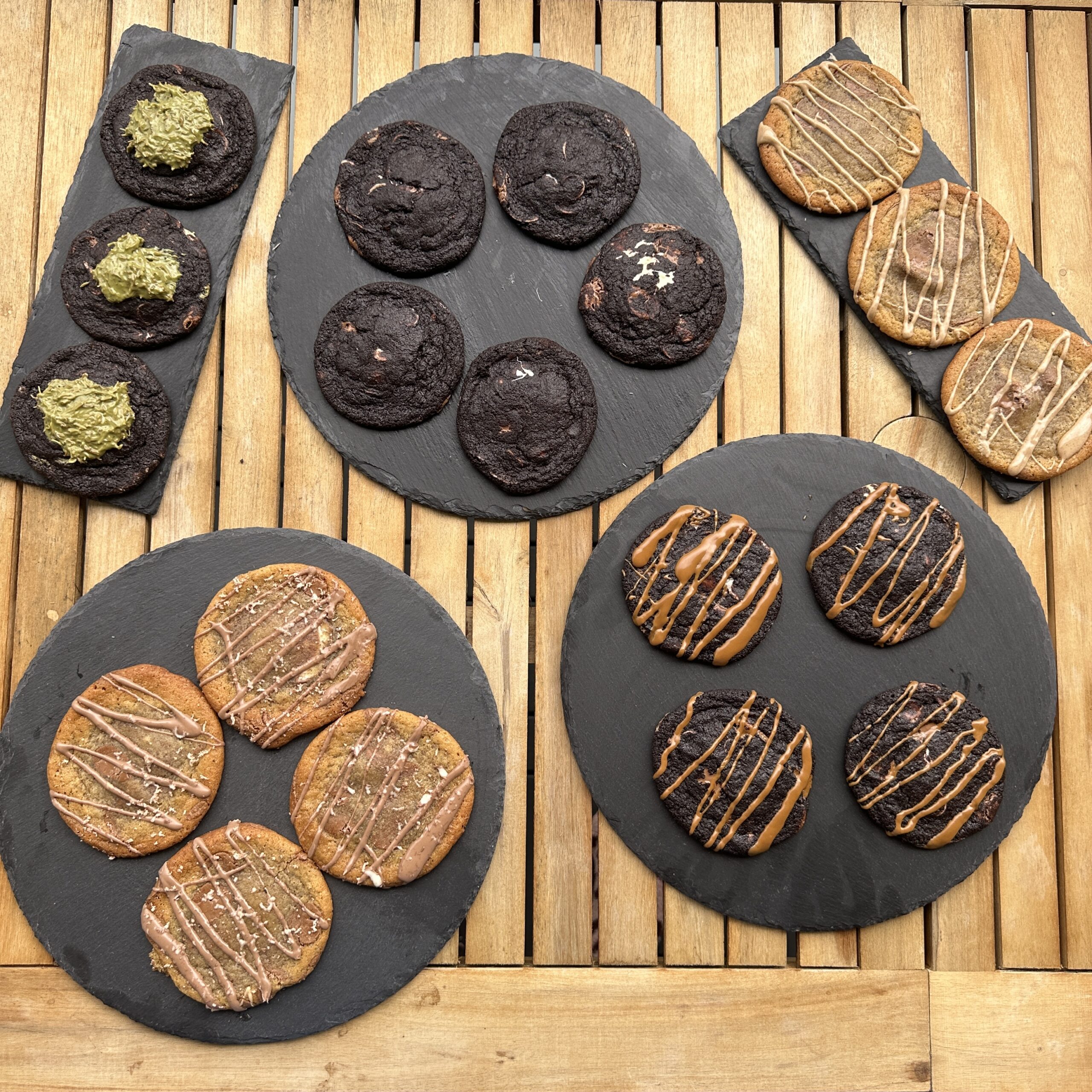 Cookies mit verschiedenen Füllungen gibt es bald in der Schanze.