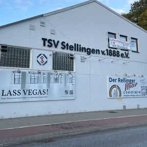Sporthalle von außen