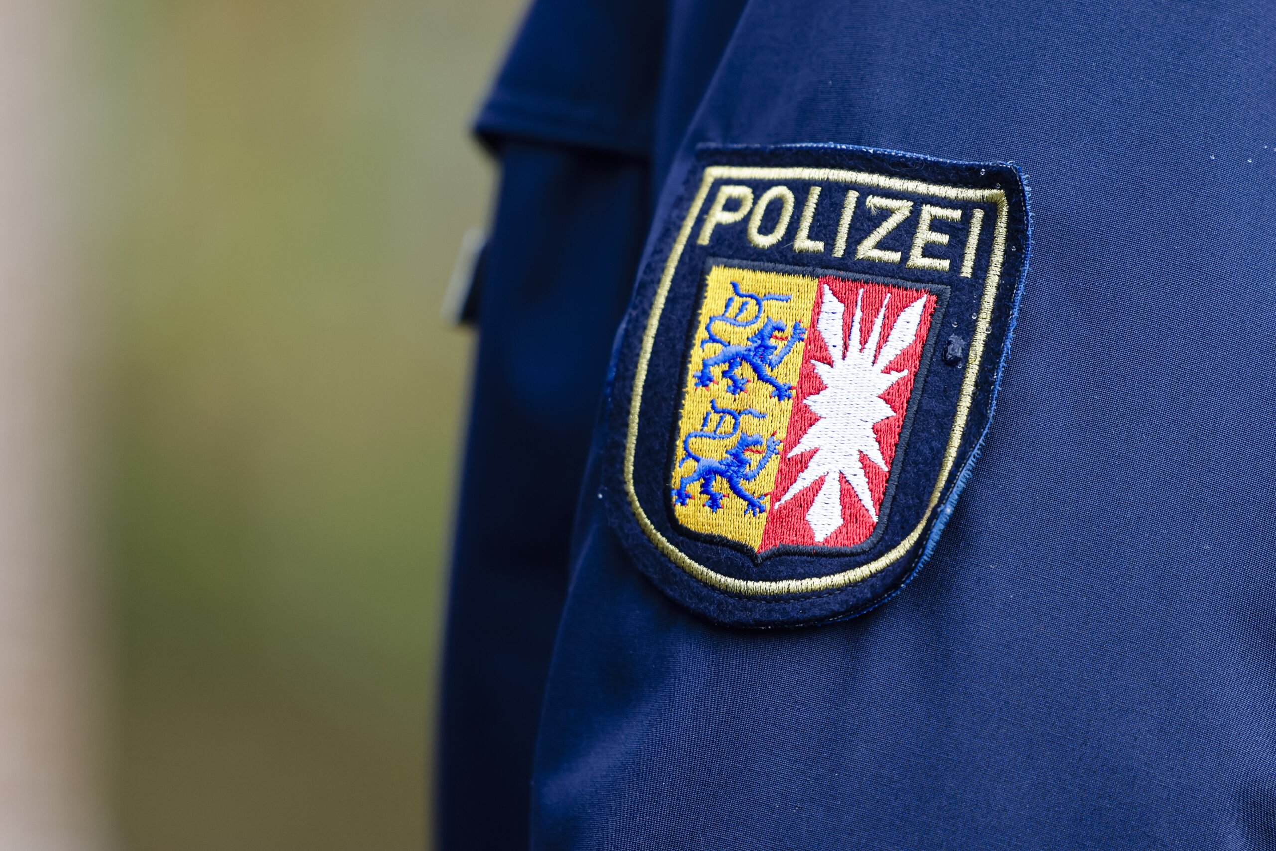 Ein Polizist aus Kiel in Schleswig-Holstein